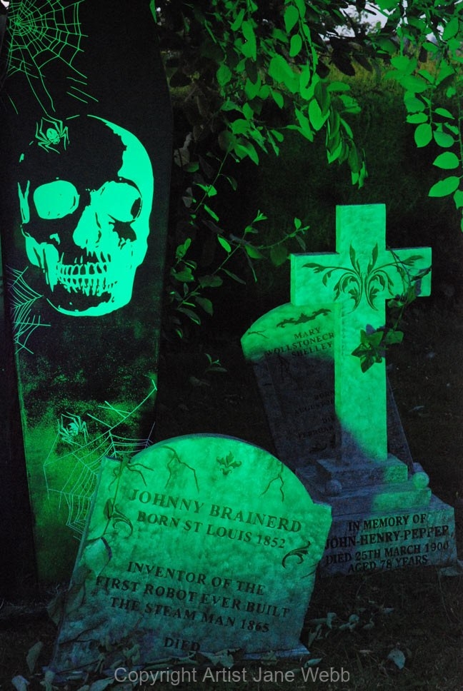 Graveyard-Props-halloween-Jane-Webb